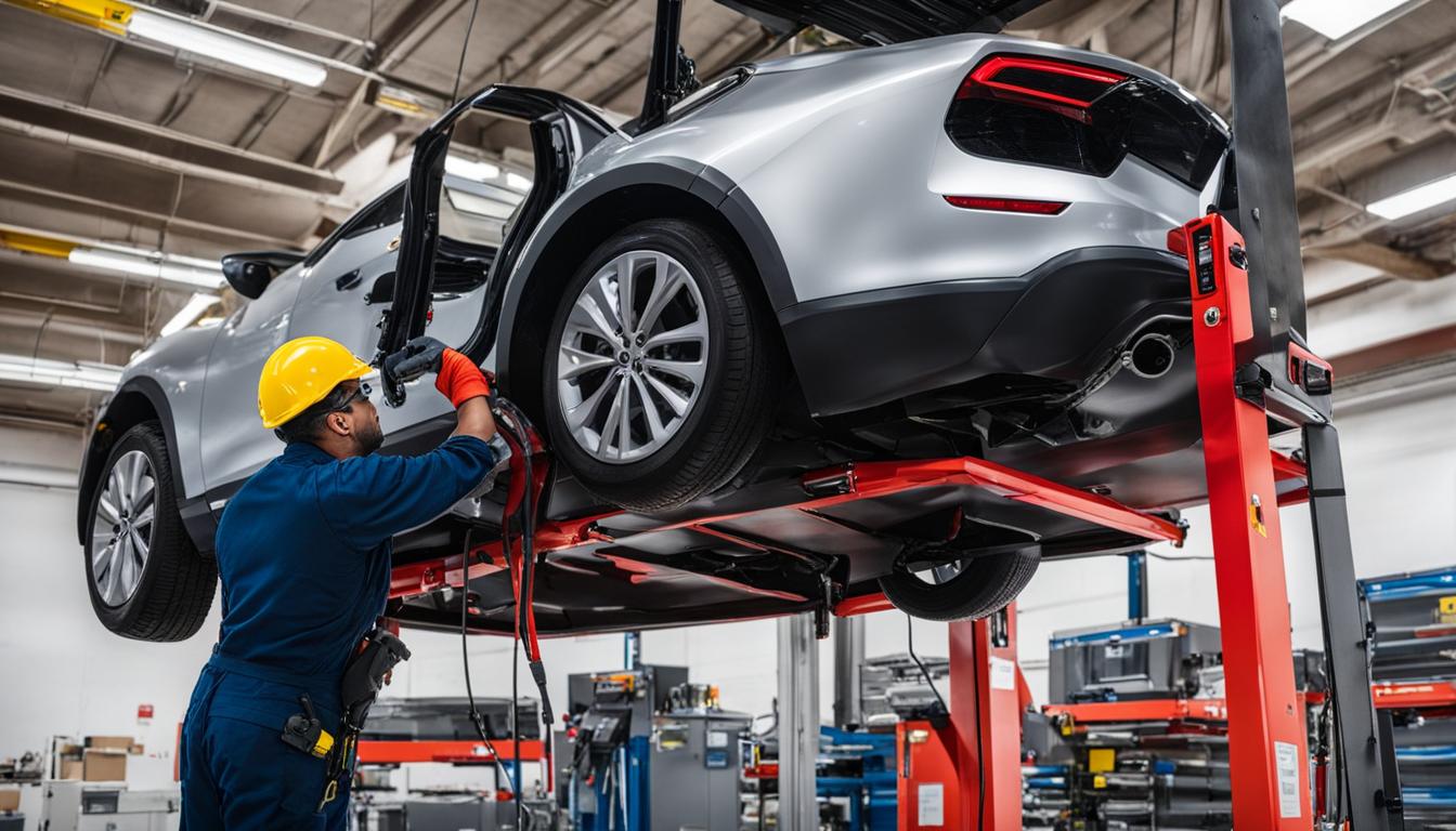 car lifts for electric vehicle battery maintenance